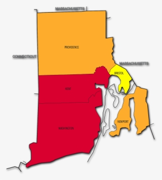 Rhode Island State Radon Map