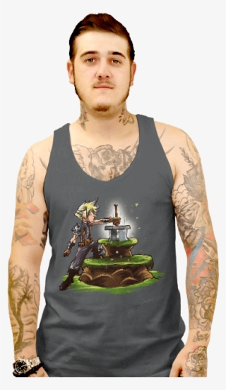 The Buster Sword In The Stone