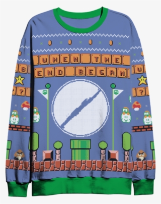 Mario Planet Holiday Sweater