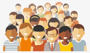 Illustration Of A Diverse Group Of People