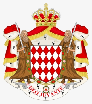 Great Coat Of Arms Of The House Of Grimaldi Of Monaco