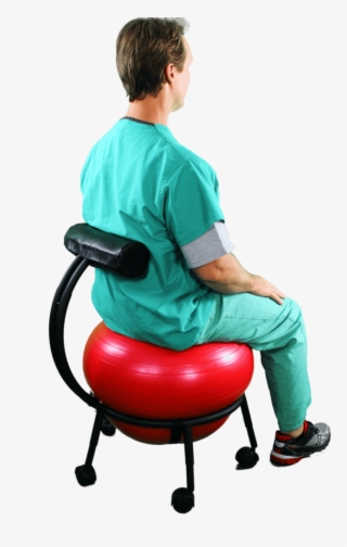 Therapeutic Ball Seat-helps Build A Healthier Back,