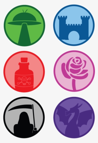 Icons For Different Literary Genres