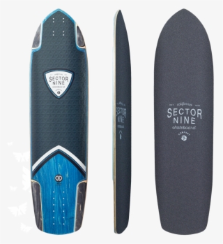 Sector 9 Peak Javelin Longboard Skateboard Deck W/