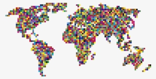 0 Avaliação Do Produto - Black World Map Silhouette