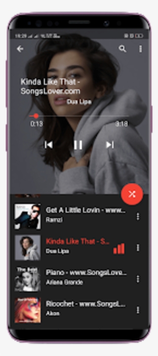 Mp3 Music Player 2019 Equalizer And Bass Booster - Dua Lipa