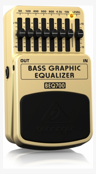 Behringer Beq700 Bass Graphic Equalizer - Behringer Eq700