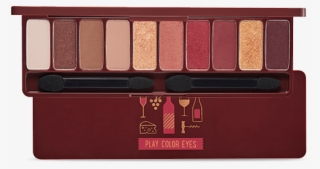 Play Color Eyes Wine Party Palette - Etude House Play Color Eyes Wine Party 1g * 10