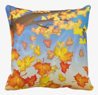 Autumn Leaves Pillow - Cushion