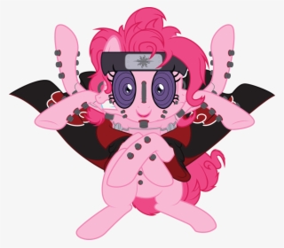 Pinkie Pie Kakashi Hatake Pain Pony Pink Red Cartoon - Asura Pain