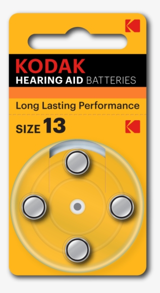 kodak hearing aid battery - circle