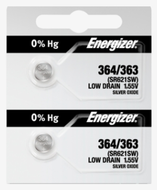 Energizer 364 363 Silver Oxide Coin Cell Batteries - Tool