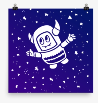 Pebble Among The Stars Print - Iphone