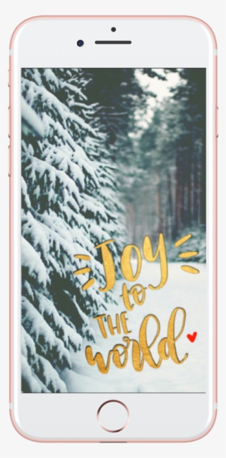 Joy To The World Lock Screen - Snow Iphone Wallpaper Hd