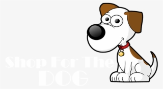 Shop For The Dog - Dog With Collar Clipart