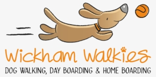 Wickham Walkies Dog Walking, Dog Boarding & Home Boarding - Cartoon