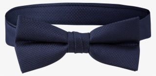Blue Bow Tie Plain - Paisley