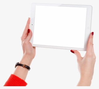 Download - Tablet In Hand Png