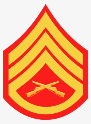 Us Marine E-6 Staff Sergeant Emblem Edible Icing Image - Usmc Ssgt Rank Insignia