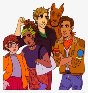 I Saw This And Fell In Love, So Have A Modern Au Scoob - Cartoon