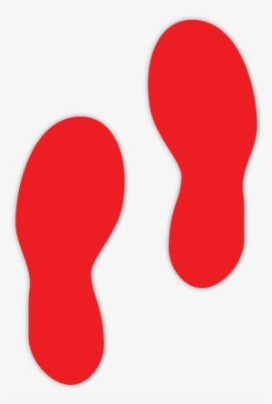 Red "foot Steps" Marker - Marker Pen