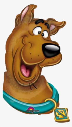 Scooby Doo Mini Shape Foil Balloon - Scooby Doo Face Png