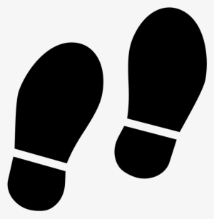File - Footsteps Icon2 - Svg - Foot Step Icon Png