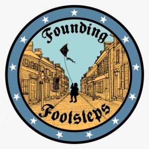 Founding Footsteps Logo - Illustration
