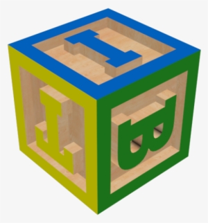 Wooden Abc Blocks - Cube