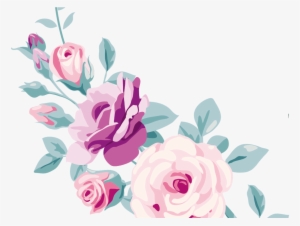 Imagen Floral Em Png Para Baixar Digital Art Pinterest - Floral Decorative Corners