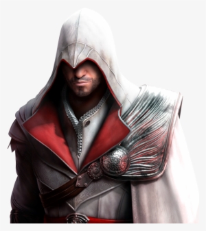 Assassin's Creed Ezio Auditore Watercolor Painting - Assassin's Creed Brotherhood Png