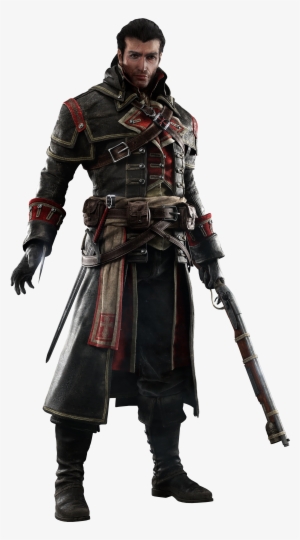Acrg Shay Unhooded - Assassin's Creed Rogue Png