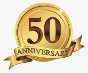 Golden Jubilee Logo - 50 Year Anniversary Transparent