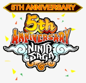 Logo 5th Anniversary - Ninja Saga
