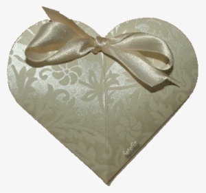 Fabric Heart With Bow - Bom Dia Cheio De Paz Gif