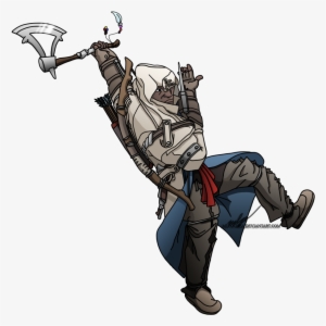 Clip Art Transparent Stock Assassin S Iii Connor Strikes - Assassins Creed 3 Png