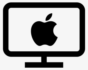 Black And White Clipart Of An Apple With A Bite Off - Email