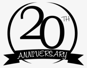 20th Anniversary Circle - 20th Wedding Anniversary Png