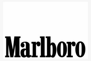 Marlboro Logo Black And White - Marlboro Logo Png