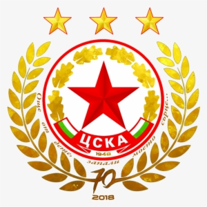 Cska Sofia Logo For 70th Anniversary - Cska Sofia Logo