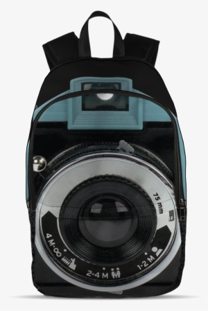 Vintage Camera - Lomography Diana F+ Black And Blue Medium Format Camera