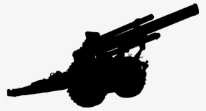This Free Icons Png Design Of Artillery Gun Silhouette