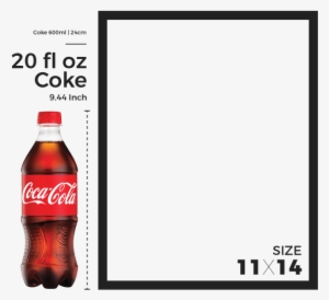Coca Cola Size Comparison - Coca-cola Classic - 20 Fl Oz Bottle