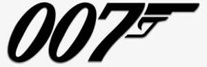 007 James Bond Gun Logo Vector - Logo 007 James Bond