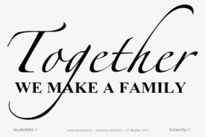 [ Wall Art Stickers Family Quotes ] - We Are Family