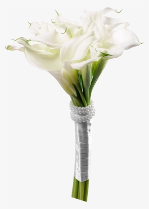 Calla Lily Bouquet Png Clip Art - Flower Bouquet