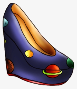 Space Stiletto Shoe Clipart Hand Drawn Png Format Transparent - Free High Heels Clipart