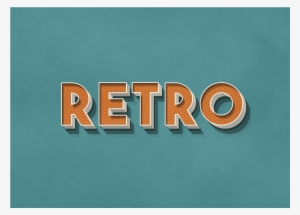 Graphic Design Create A D Retro Effect - Retro 3d Text