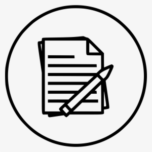 Image Free Library Note Clipart Pen And Paper - Icon Paper Is Pencil Png