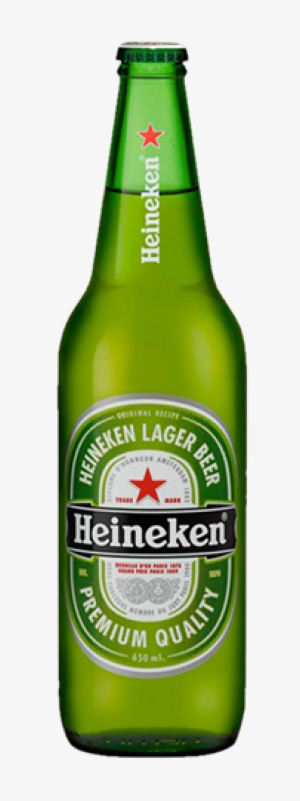 Picture Of Heineken Beer 650ml Bottle - Heineken Beer Bottle Png